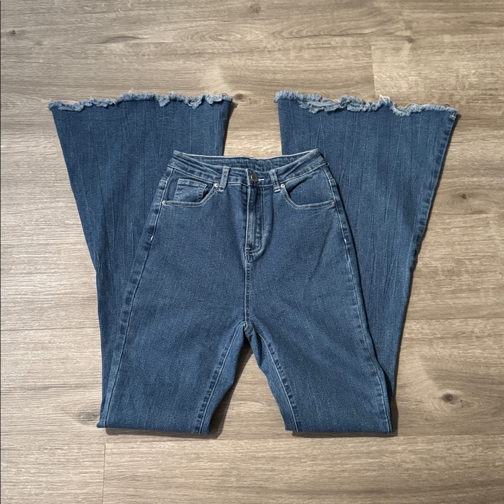 SHEIN High Waisted Flare Jeans